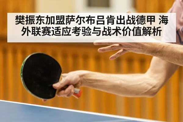 樊振东加盟萨尔布吕肯出战德甲 海外联赛适应考验与战术价值解析